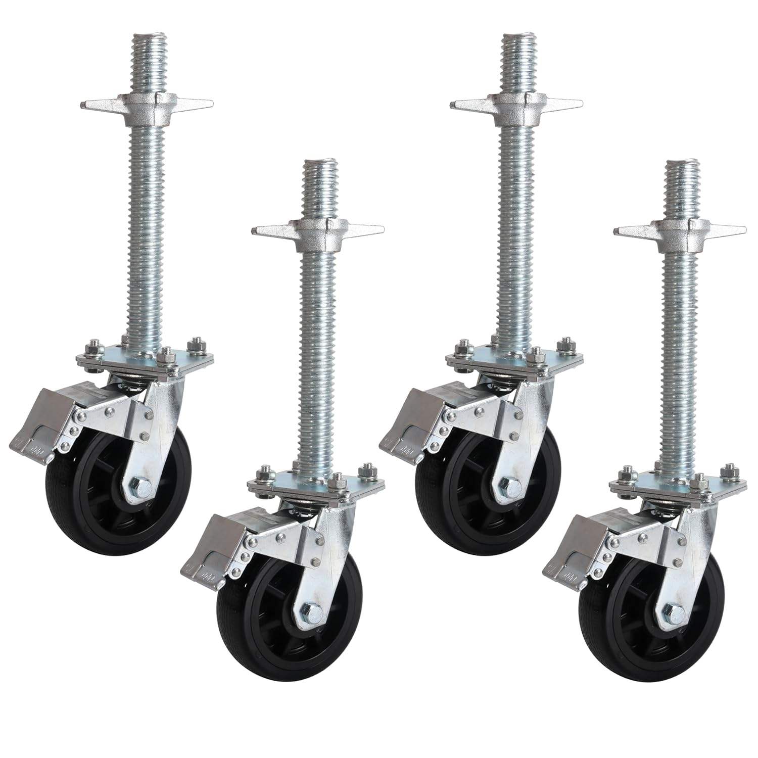 Dazhi DZ-48 Scaffolding Parts - Adjustable Caster Wheels for Formworks | ajfpt.com